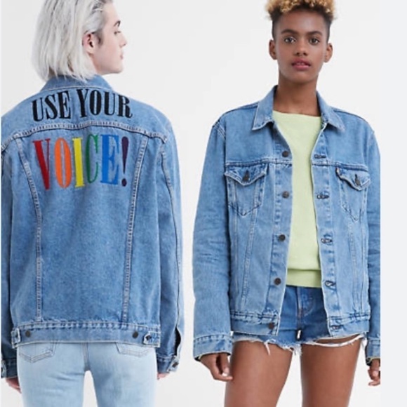 Levi's Other - Nwt Levi’s Pride Embroidered Denim Jacket